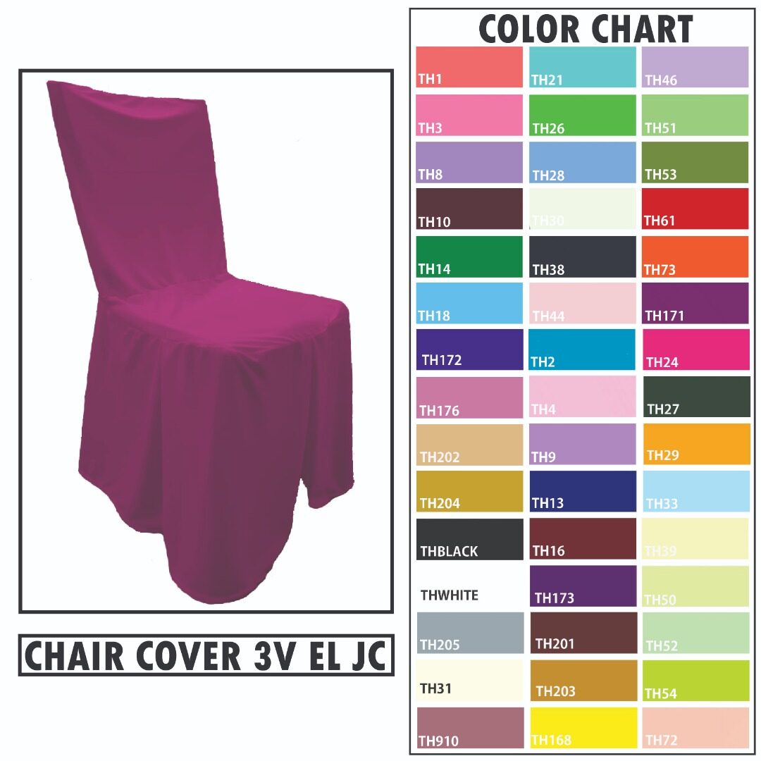 SARUNG KERUSI 3V JC - CHAIR COVER 3V JC (1 PC) FOR 