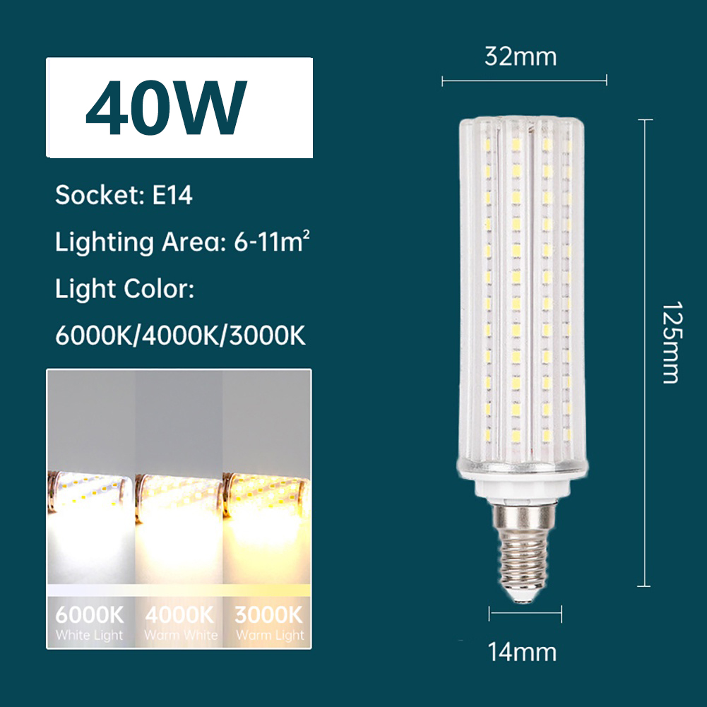 Super Bright Led Bulb E27 E14 Corn Lamp 220v Highlight Led Light Bedroom Living Room Decorative Lighting Bulb Light source