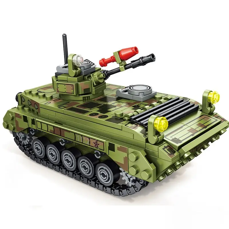 building a lego tank