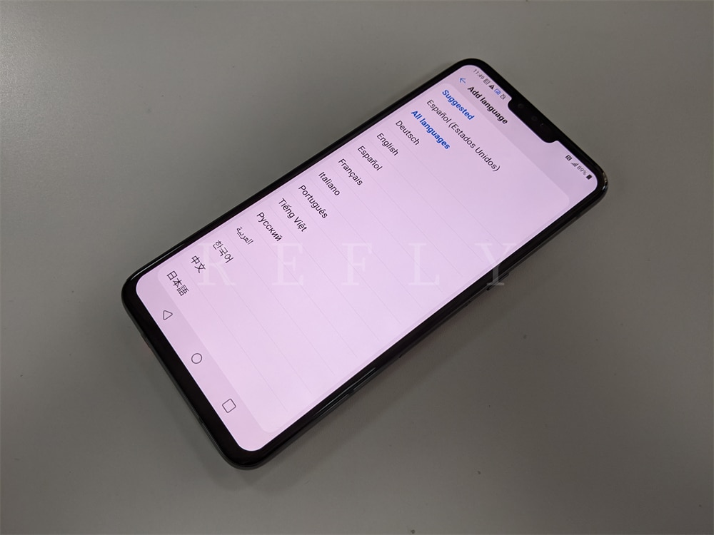 LG V50 ThinQ รุ่น V500N สมาร์ทโฟนหน้าจอ 6.4 นิ้ว RAM 6GB ROM 128GB กล้องหลัง 3 ตัว 16MP รองรับ LTE ซิมเดียว ปลดล็อกด้วยลายนิ้วมือ