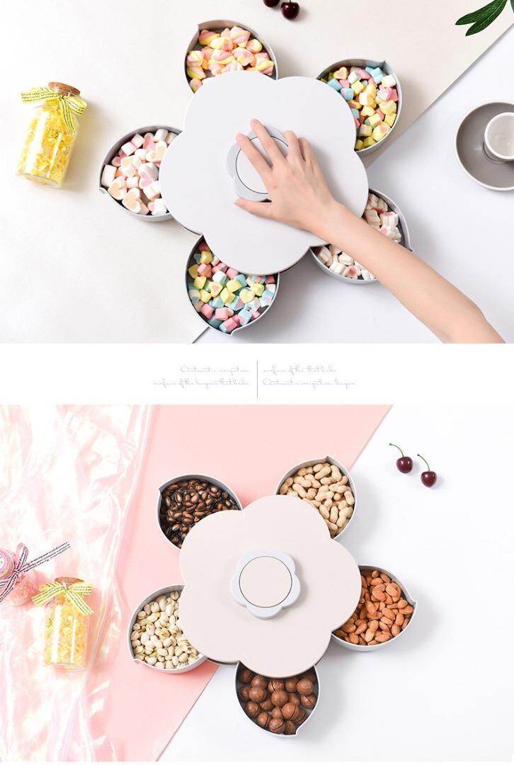 Gambar Special Flower Twist Open Candy Sweets Container