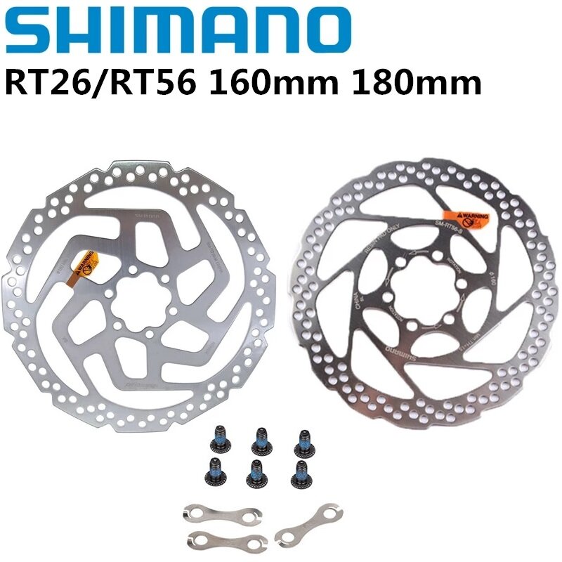 Shimano đĩa phanh altus m2000 sm rt26 đĩa xe đạp leo núi 6 bu lông đĩa phanh m610 rt56 m6000 160mm 180mm mtb
