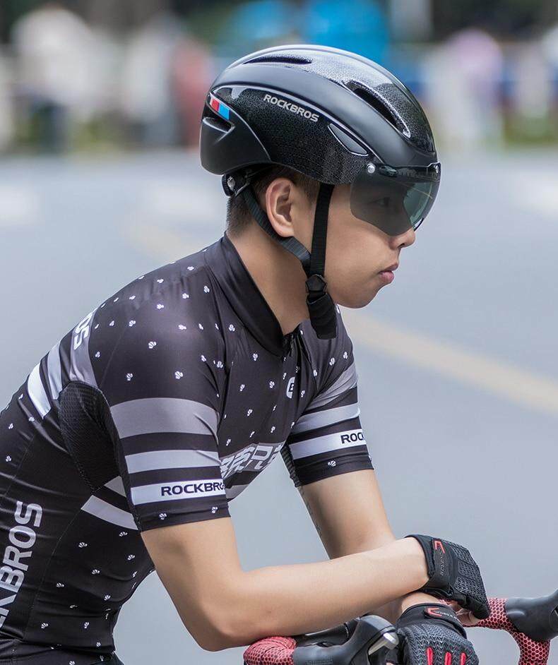 เกี่ยวกับ RROCKBROSหมวกนิรภัยสำหรับจักรยานผู้ชายEPS Integrally-Moldedระบายอากาศน็อคผู้หญิงแว่นตาเลนส์Aero MTBจักรยานเสือหมอบหมวกกันน็อคสำหรับเล่นสเก็ตบอร์ด