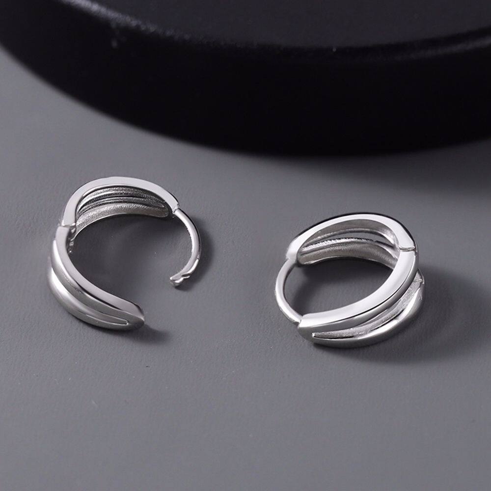 Buy Men's Silver Earrings and Ear Studs for Men – ORIONZ-sgquangbinhtourist.com.vn