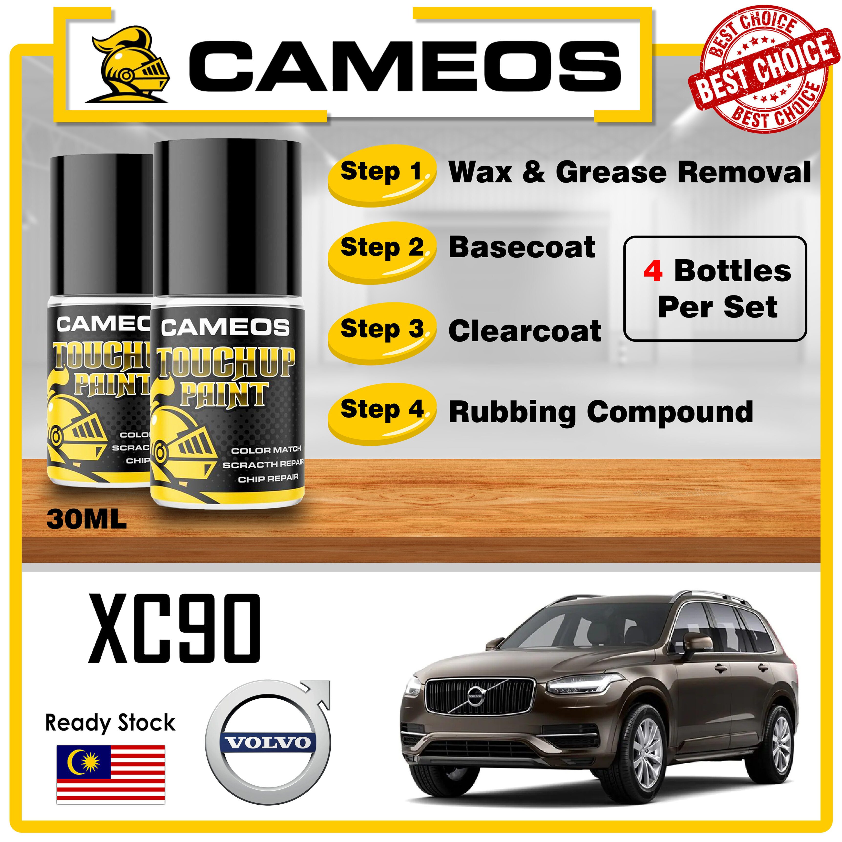 VOLVO XC90 Paint Repair Kit Car Touch Up Paint Scratch Removal