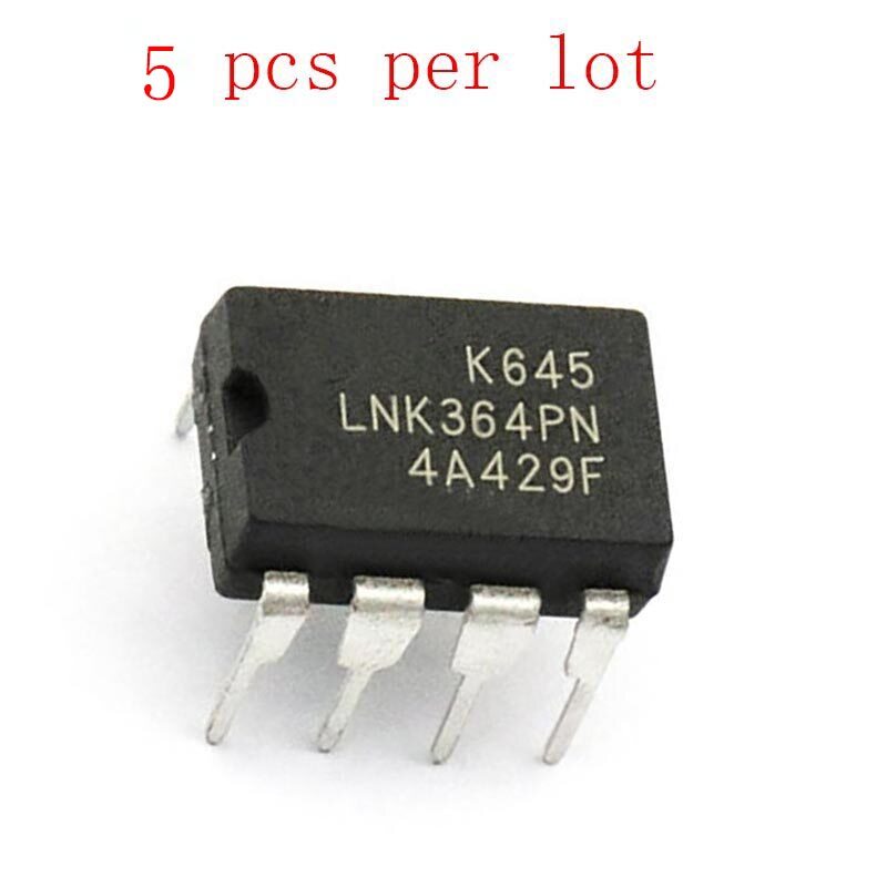 5 chip lnk364 lnk364pn mới cái/lốc chip quản lý năng lượng dip-7 nội tuyến