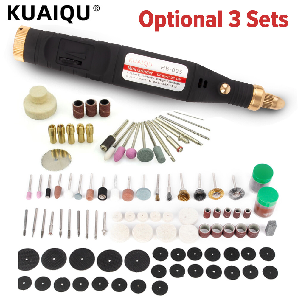 Máy Mài Điện Mini 18V 18000Rpm, Máy Khoan Thủ Công Mỹ Nghệ Để Đánh Bóng, Cắt Và Khắc, Điều Chỉnh Tốc Độ