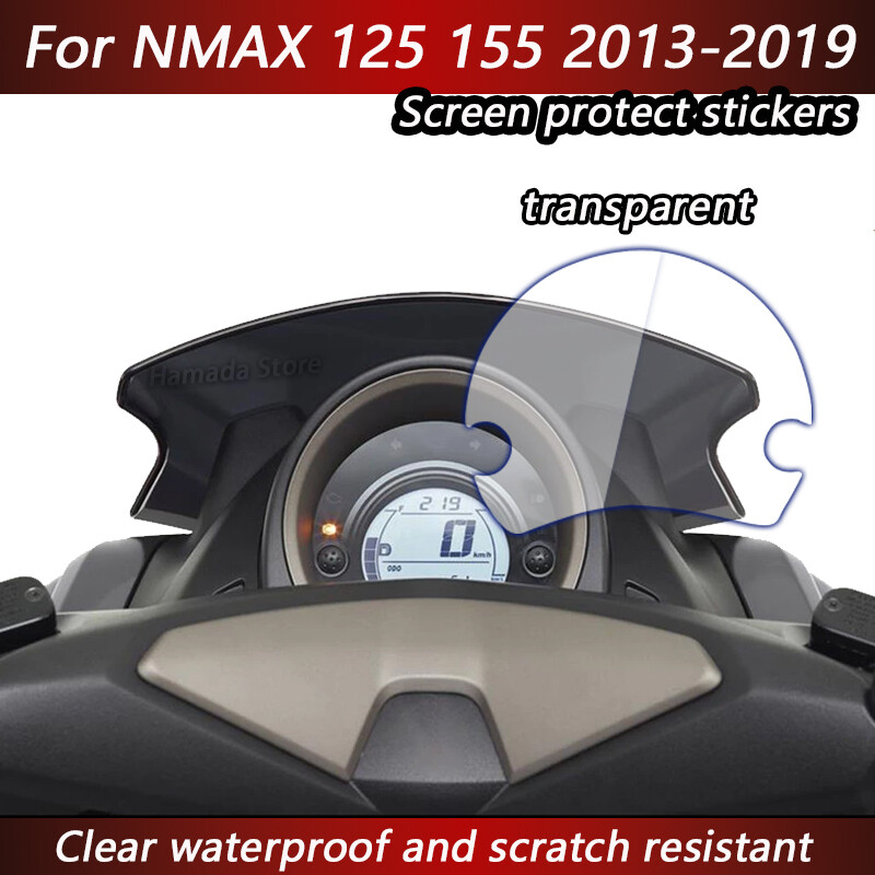 Trong Suốt TPU rõ ràng đồ hồ số của xe môtô màn hình bảo vệ Dán Decal cho Yamaha nmax155 nmax125 nmax 125 155 2013 - 2019 màu be