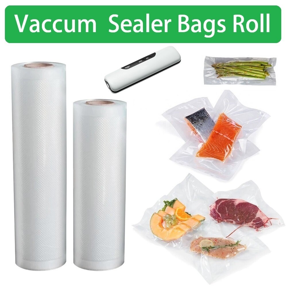 Gambar Aicook X Maidronic  Vacuum Bags Roll For Food Vacuum Sealer Food Fresh Long Keeping Plastic Bag