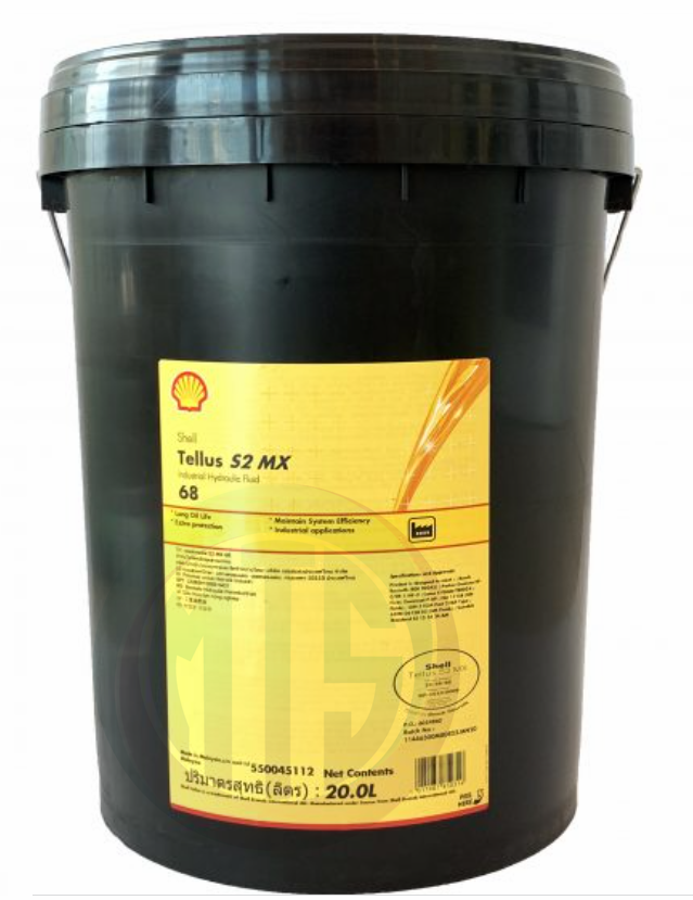 Shell Tellus S2 MX 68 Hydraulic Oil 20L Minyak Hydraulic - Lazada