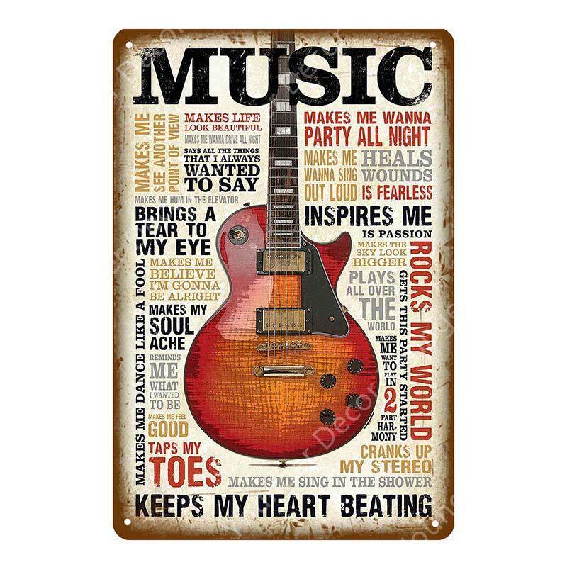 Rock Acdc Band Vintage Metal Signs Ac Dc Music Club Advertising Plaque Bar Cafe Pub Casino Decoration Wall Sticker Painting Poster 20x30cm Lazada Ph