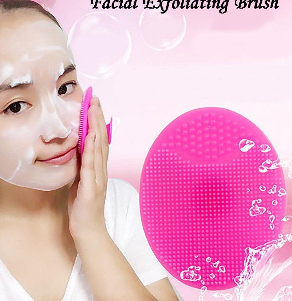 silicone exfoliating pad