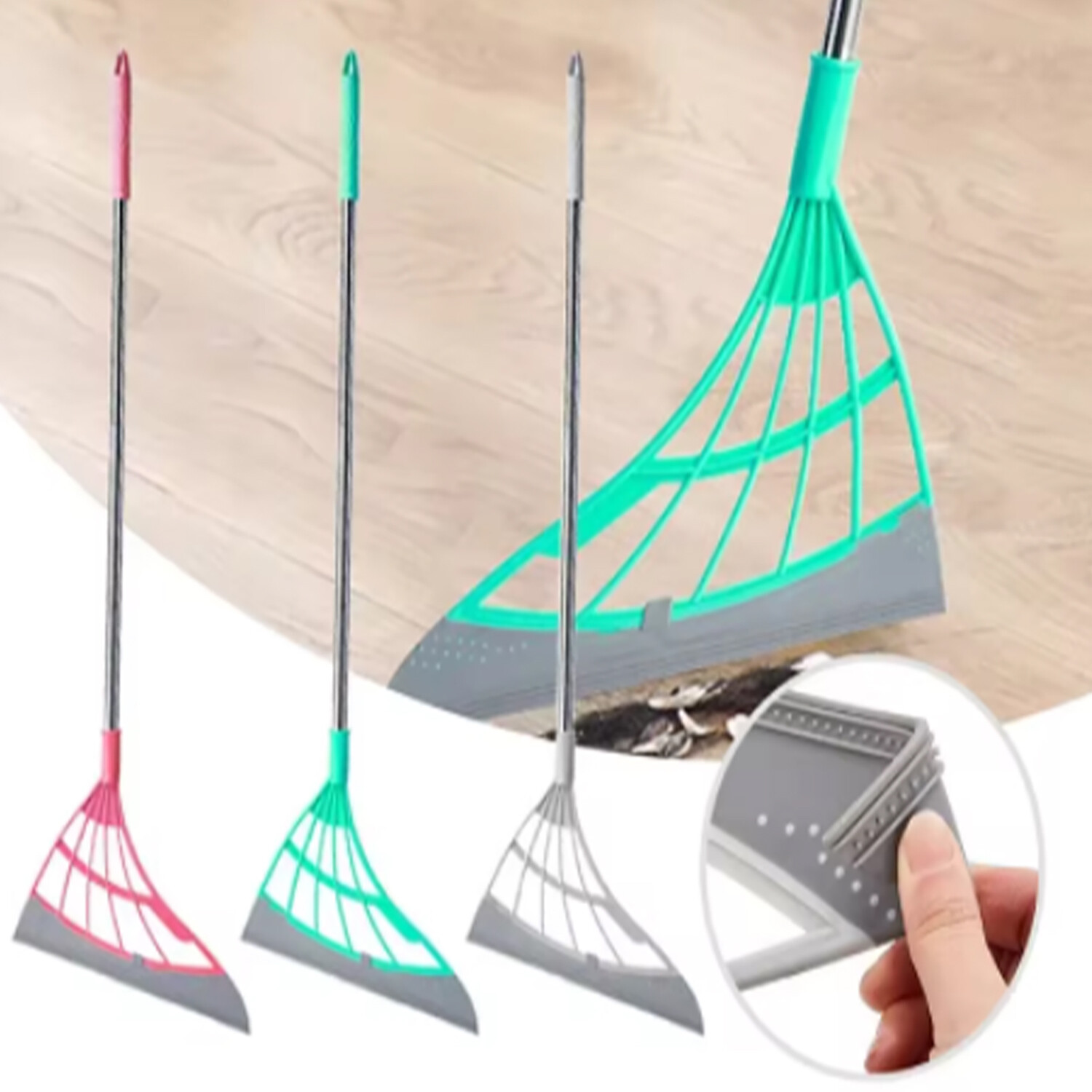 Silicone Magic Broom Sweeper Lightweight Multifunctional Magic Broom Magic Scrubbing Broom Broom To Remove Dust Cleaning Tools ราคา 96 บาท*ส่งฟรี