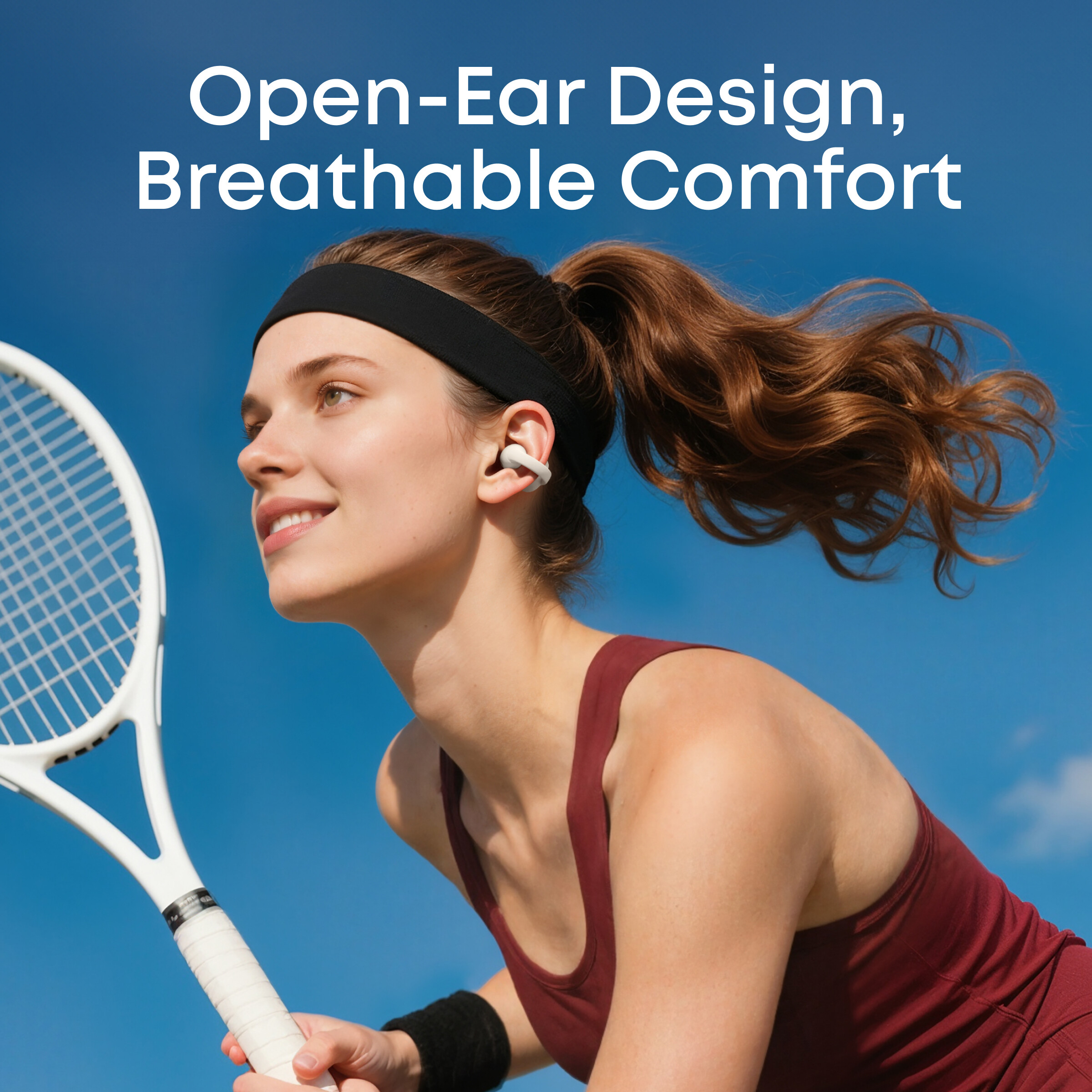 Soundcore C50i Open-Ear Headphones, Clip-On Earbuds, Ultra-Comfort D1101