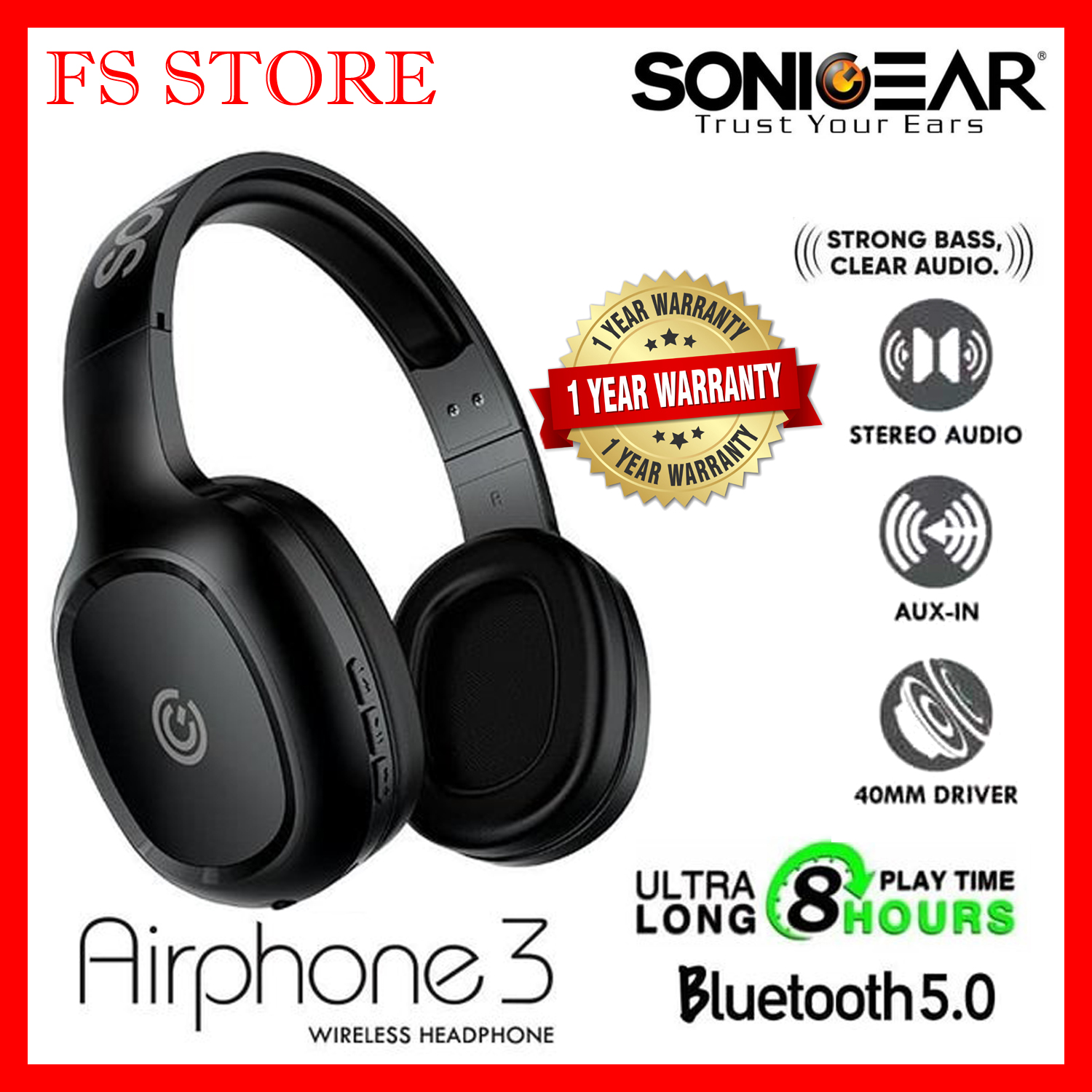SonicGear AirPhone 3 Bluetooth 