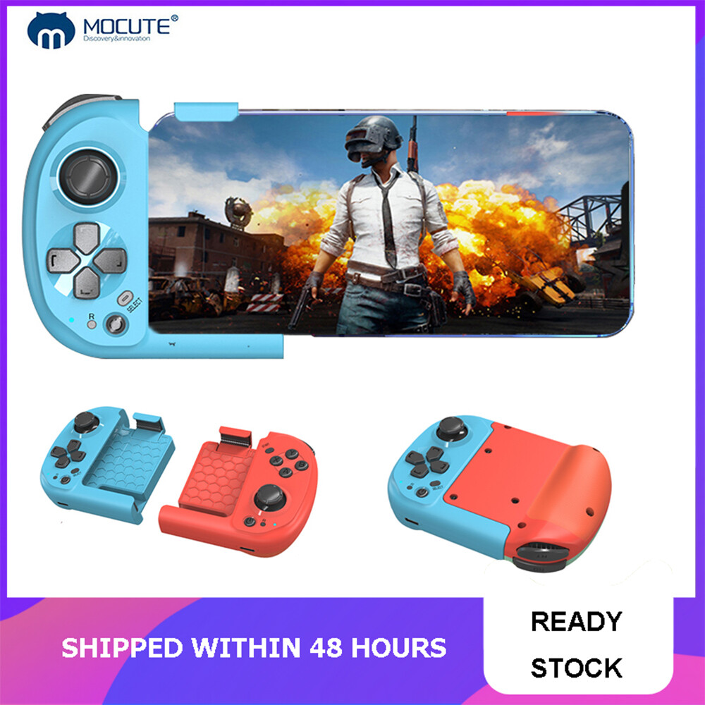 Mocute 061 tay chơi game không dây Bluetooth trái phải chia Tay cầm chơi game tay cầm di động Bộ điều khiển bàn di chuột cảm ứng cho Android/IOS