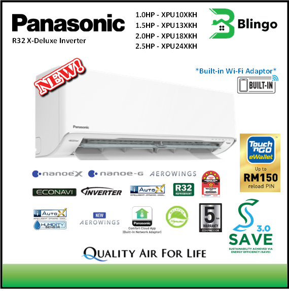 panasonic r410a specification