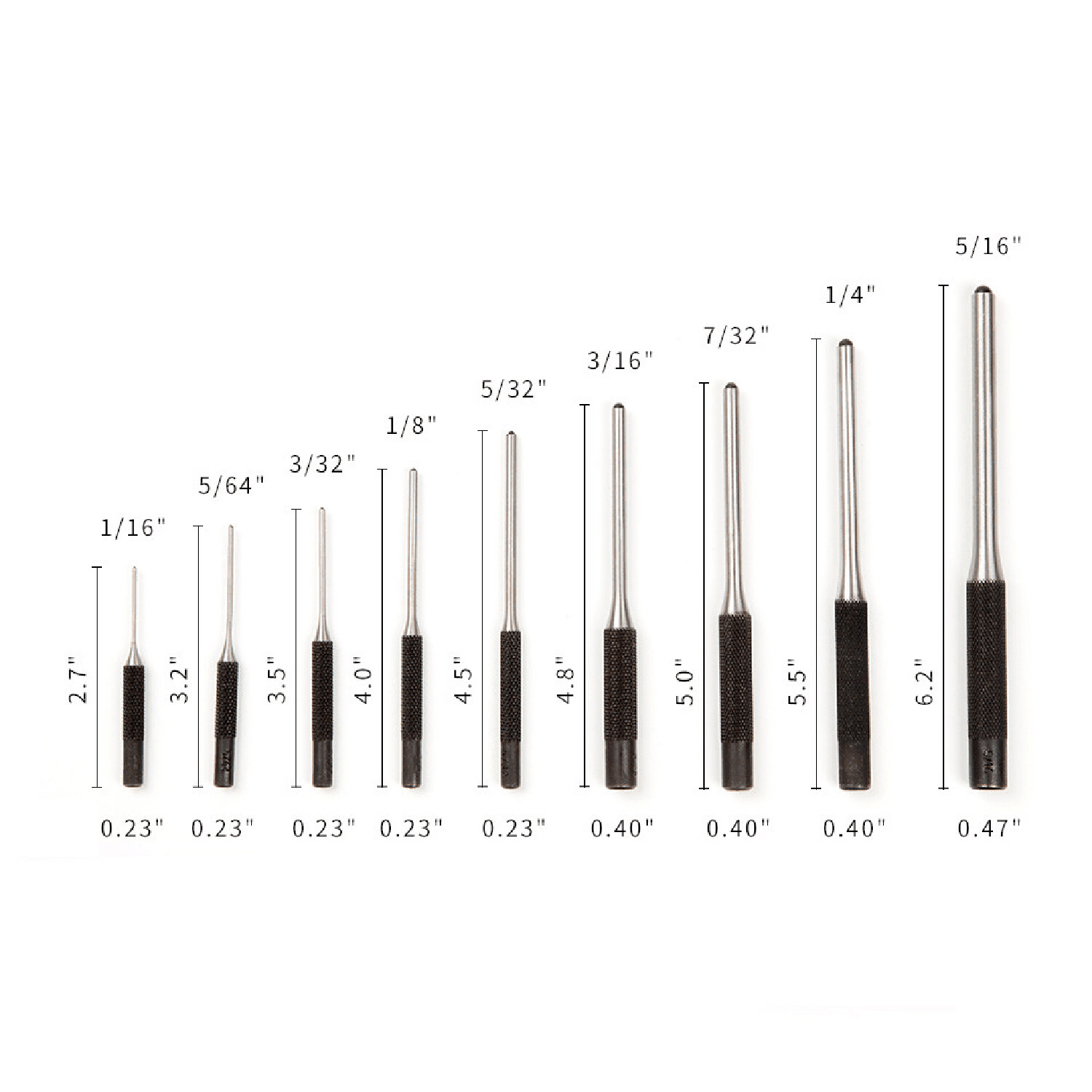 NANWEI Bộ Dụng Cụ Tháo Chốt CuộN 9 Món Dụng Cụ Tháo Chốt Bằng Thép Có Hộp Đựng Cho Thợ Kim Hoàn Thợ Làm Đồng Hồ Thợ Mộc
