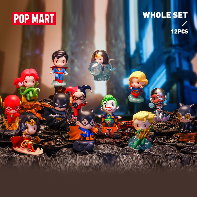 Pop mart x dc justice league series blind box