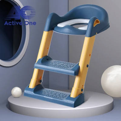 ACTIVEONE Kids Potty Baby Toddler Toilet Trainer Safety Seat With Adjustable Non Slip Stepladder - Fulfilled By ACTIVEONE (3)
