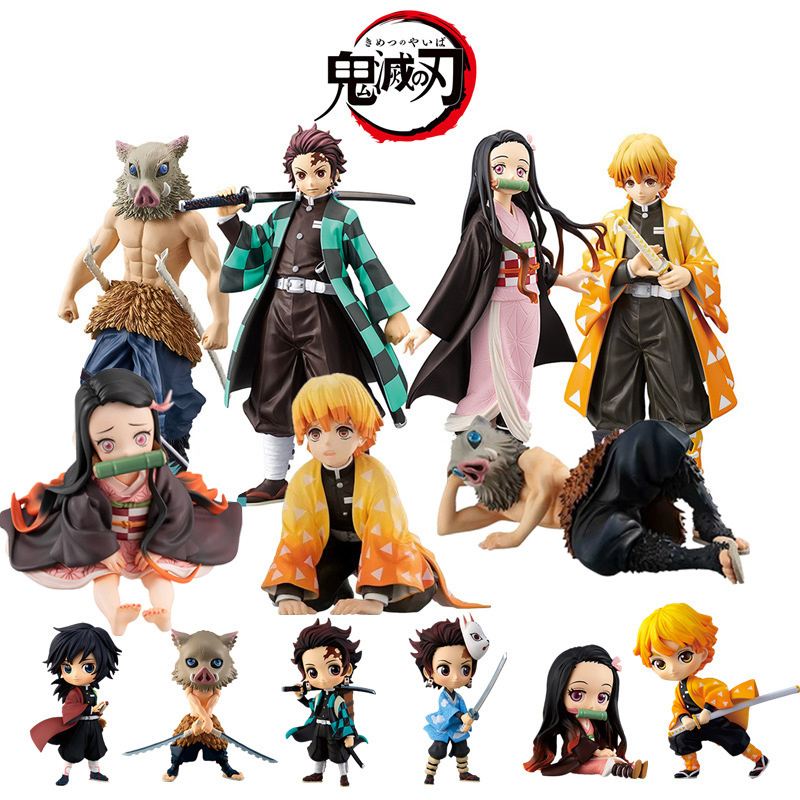 Demon Slayer: Kimetsu no Yaiba Sticker Zenitsu & Inosuke Oni Taiji Ver.  (Anime Toy) - HobbySearch Anime Goods Store