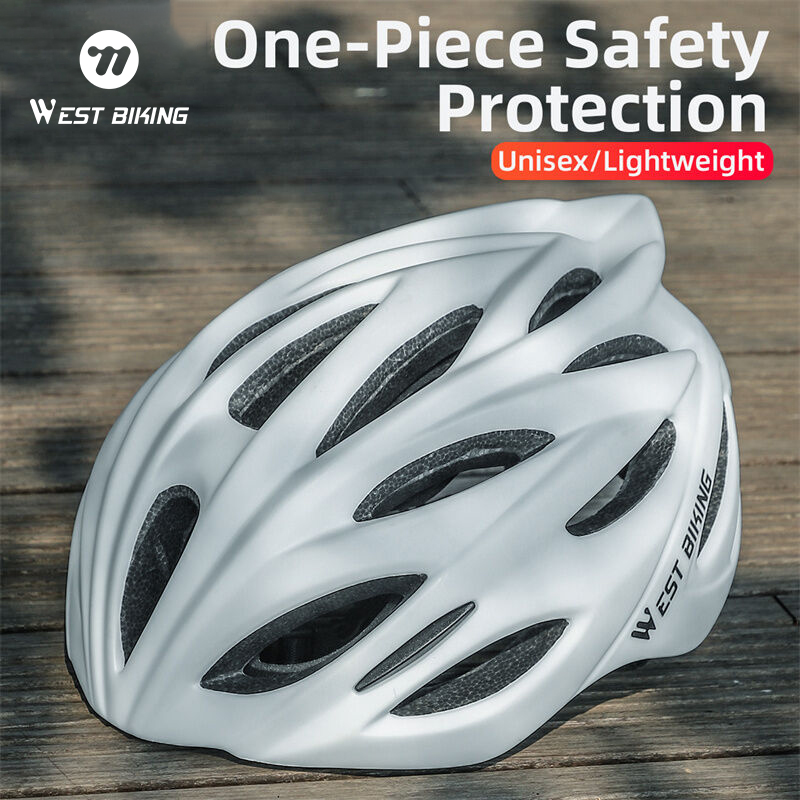 WEST BIKING Bike Helmet EPS 250g Ultralight Breathable Road Bicycle Helmet  Cycling Motorcycle Skateboard Carbon Helmet MTB Bike Accessories