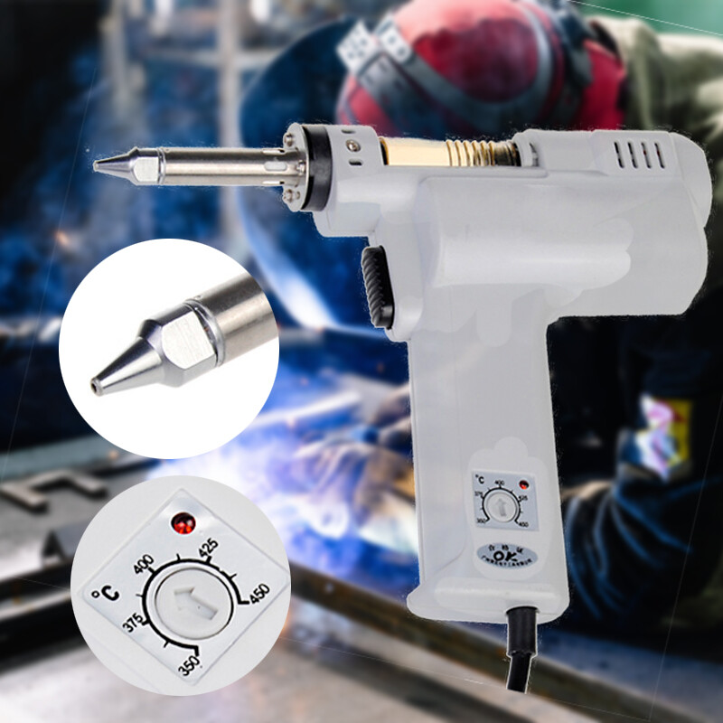 S 993a 100w 2v Electric Vacuum Pump Solder Sucker Soldering Iron Desoldering Tool 350 C 450 C Lazada Singapore
