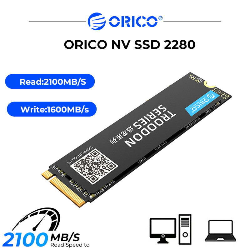 ORICO 2100MB/s M.2 SSD 128GB 256GB 512GB 1TB M.2 NVMe SSD M2 SSD 1tb PCIe SSD NVME SSD 2280 - ยี่ห้อ ORICO ราคา 800 บาท*ส่งฟรี
