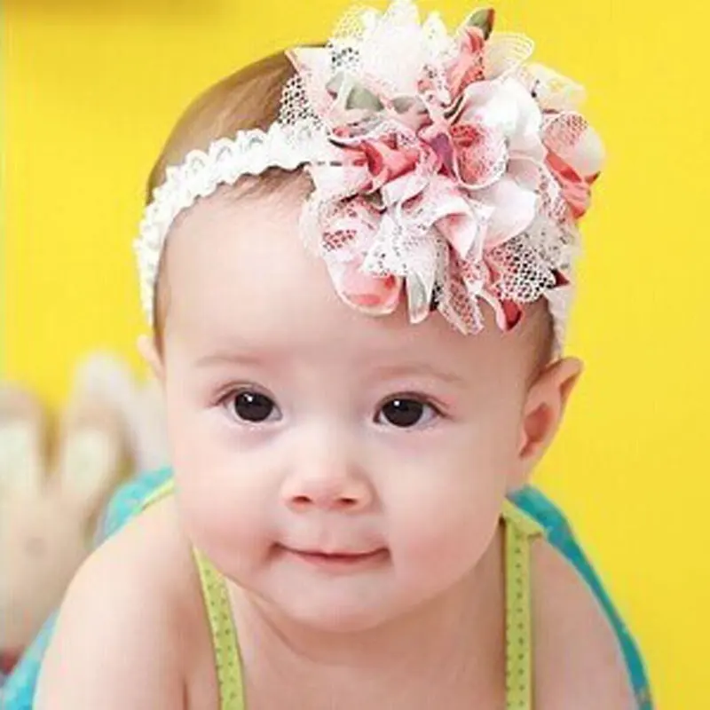 baby flower headband