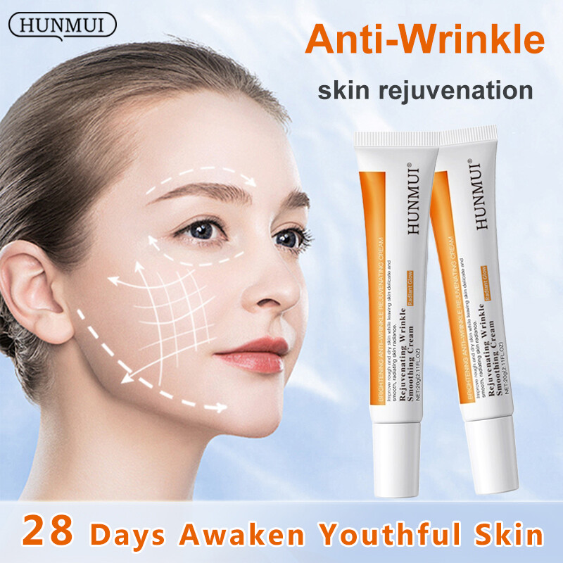 Hunmui-Tăng cường khả năng chống nhăn Kem trẻ hóa làm mờ các nếp nhăn và làm mịn Kem dưỡng da Kem dưỡng ẩm, dưỡng ẩm và sửa chữa 20g