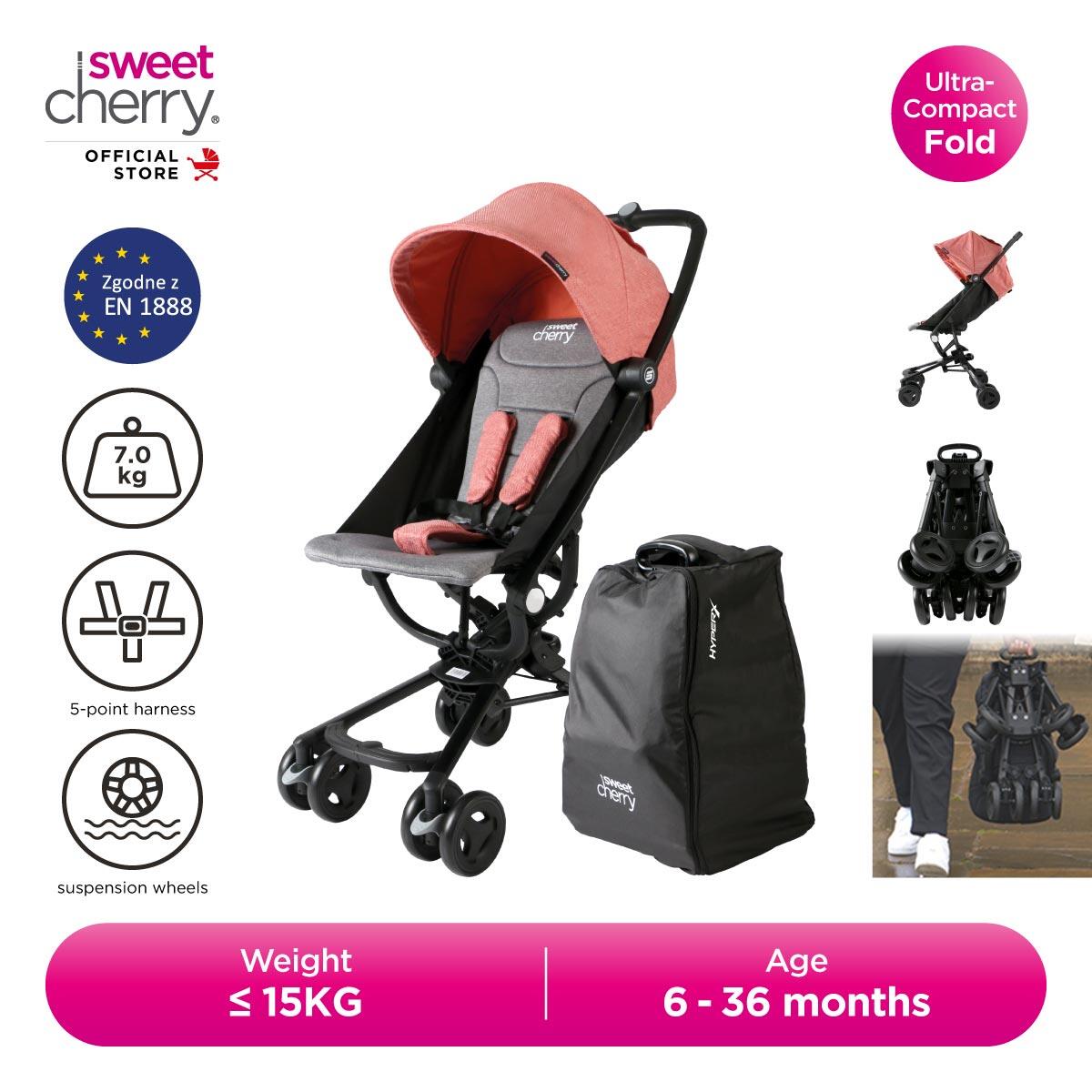 sweet cherry lightweight stroller