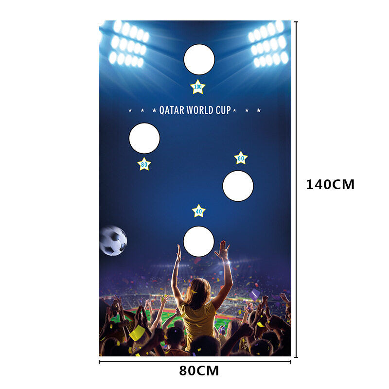 2022 World Cup Qatar Football Party Hanging Flags Fans Souvenirs