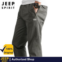 JEEP SPIRIT Mens Pants Casual Pants Loose Straight Sleeve Fashion Spring Autumn Fashion New Straight Sleeve Work Wear