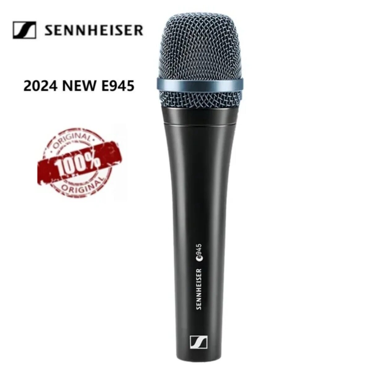 Original Sennheiser E945 Karaoke Professional Performance Wired Microphone Super Heart Dynamic Handheld Microphone Harga  105 Ringgit*Penghantaran Percuma