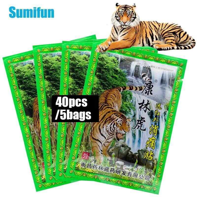 Cao con hổ nóng lên các bản vá lỗi trở lại cổ chiết xuất khớp gối Đau Giảm đau Sticker thạch cao