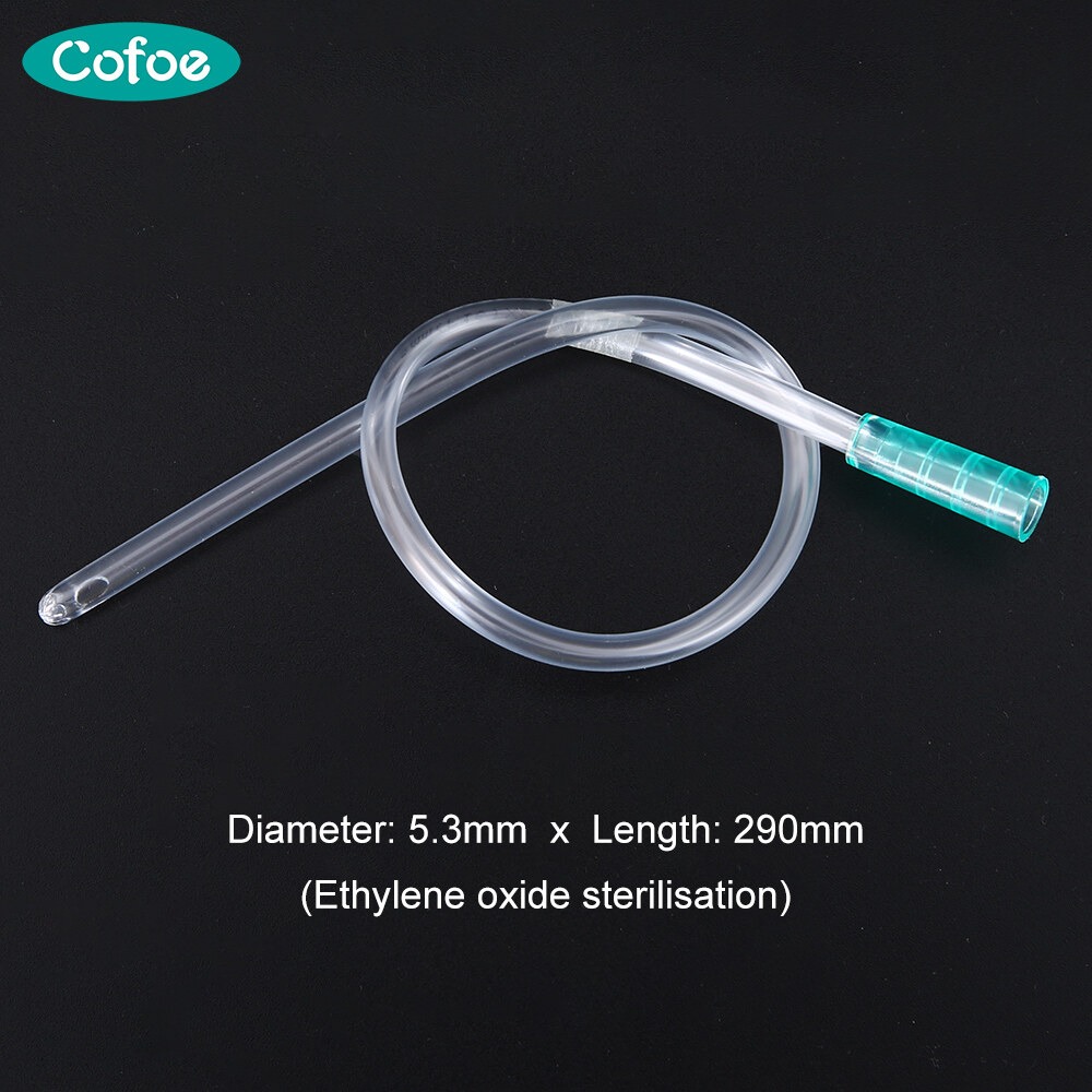 Cofoe 5.3mm*290mm Disposable Medical Extension Tube / Enema Tube/ Rectal Drug Delivery Tube/ Hose / Syringing Tube ราคา 26 บาท*ส่งฟรี