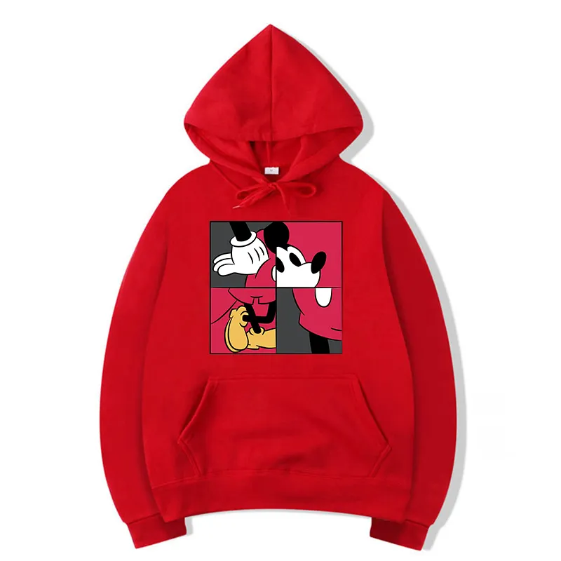 women's plus size red hoodie