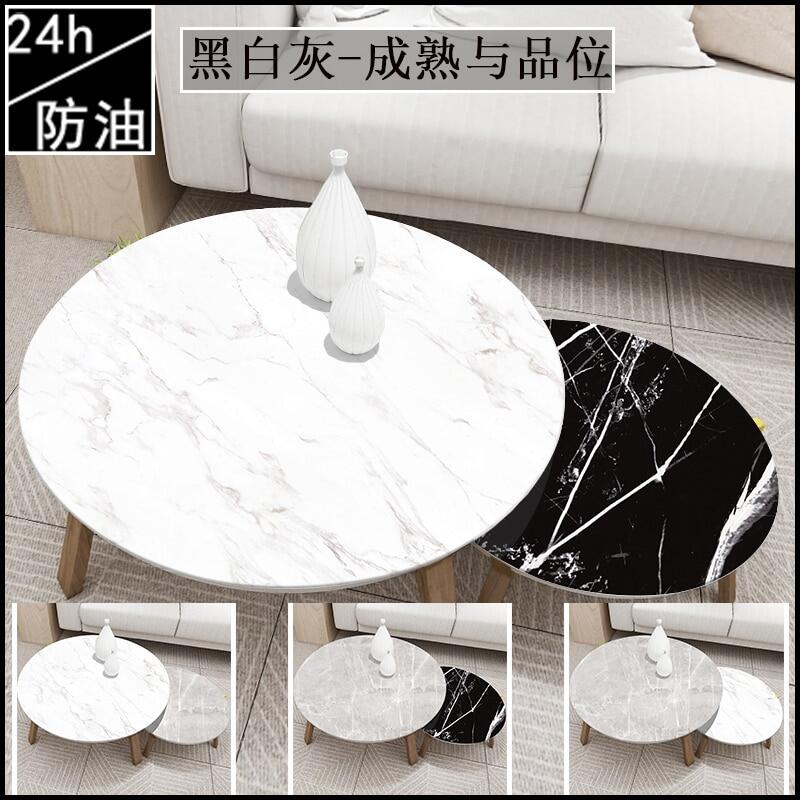 Gambar 2022 New Round Table Cover Pad Kitchen Oil Proof Table Mats Nodic Round Tea Table Cloths Placemat Home Textiles Almofadas Covers