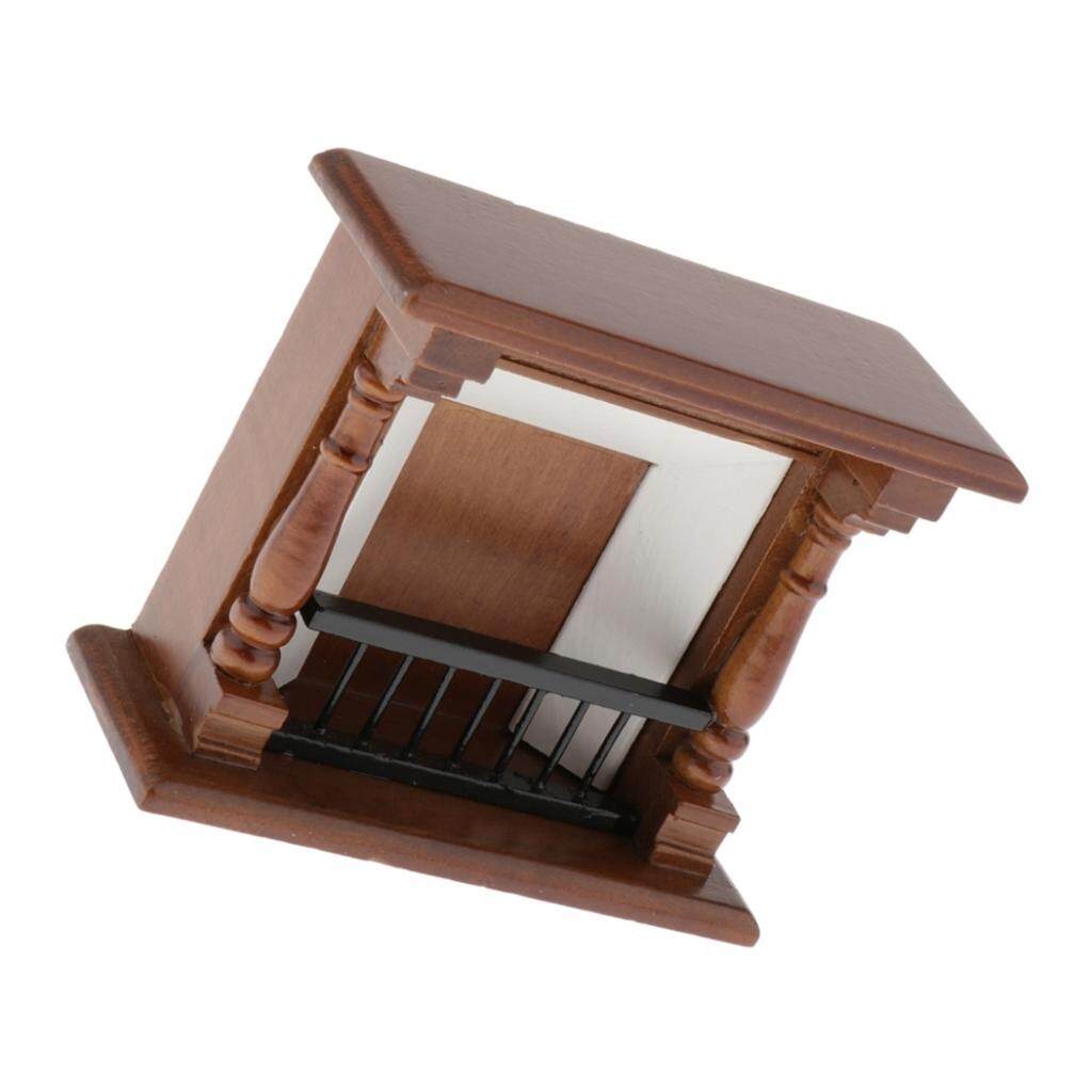 1/12 Scale Dollhouse Miniature Furniture Well Made Fireplace for Dolls House Furnishings