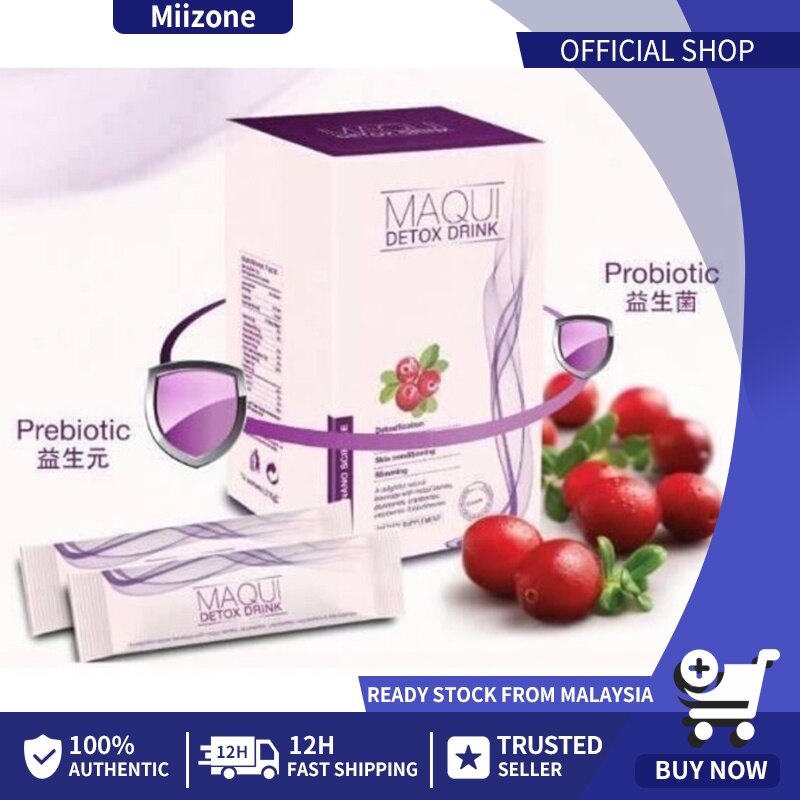Gambar [MALAYSIA READY STOCK] MAQUI Detox Drink ?????????????? Slimming Body Weight Loss Drink (14 sachets)
