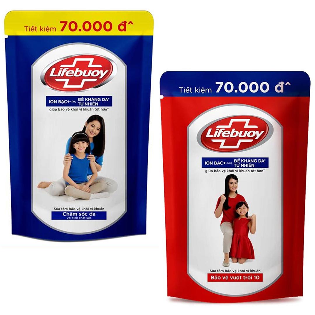 Sữa Tắm Lifebuoy Dạng Túi 850g