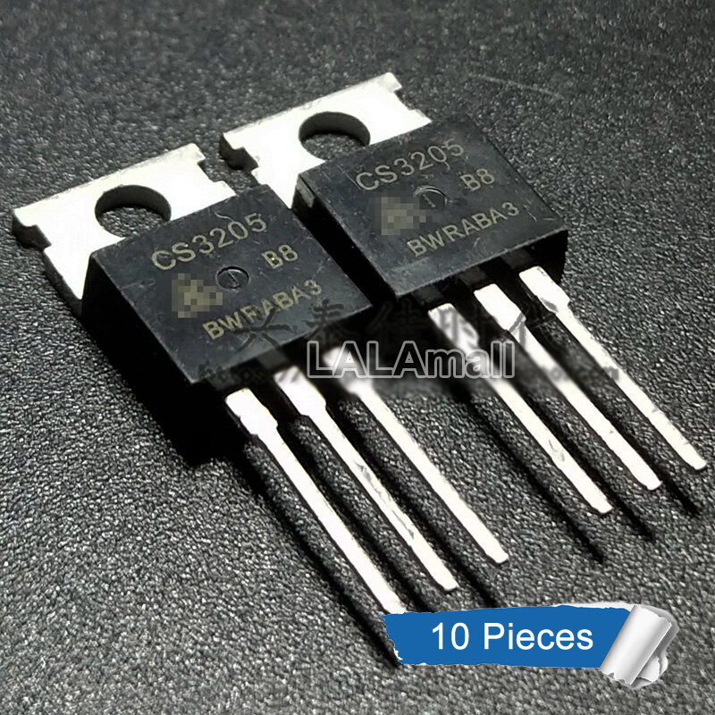 10 Chiếc Bóng Bán Dẫn MOSFET CS3205 TO-220 CS 3205 TO220 Kênh N 55V/110A IC Chính Hãng Mới