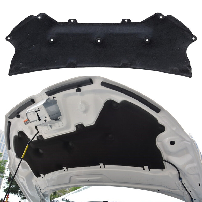 Động cơ cách âm bìa cho Ford EcoSport 2013 2014 2015 2016 2017 2018 mui xe cách điện chịu nhiệt tường lửa lớp lót bông