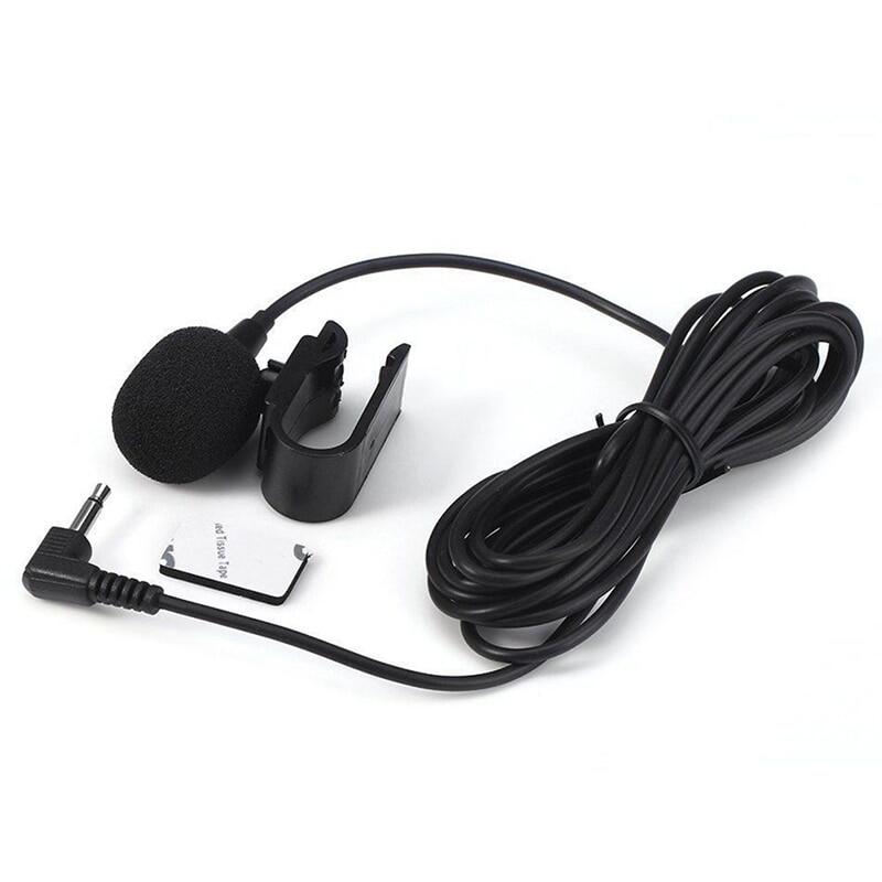 For Auto DVD Radio 3m Long Professionals Car Audio Microphone 3.5mm Jack Plug Mic Stereo Mini Wired External Microphone