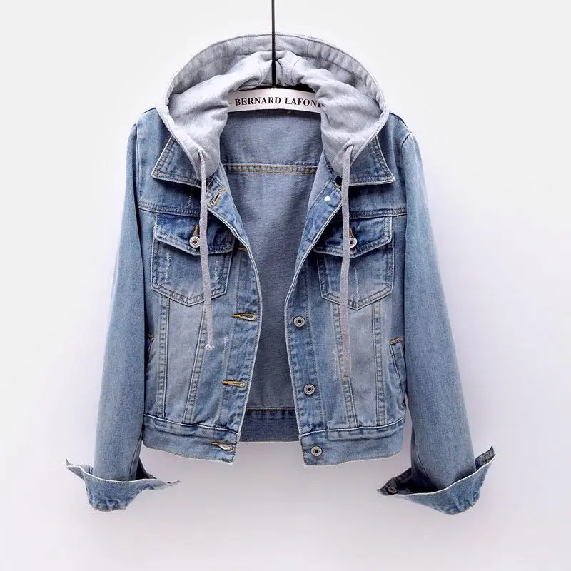 denim long sleeve jacket