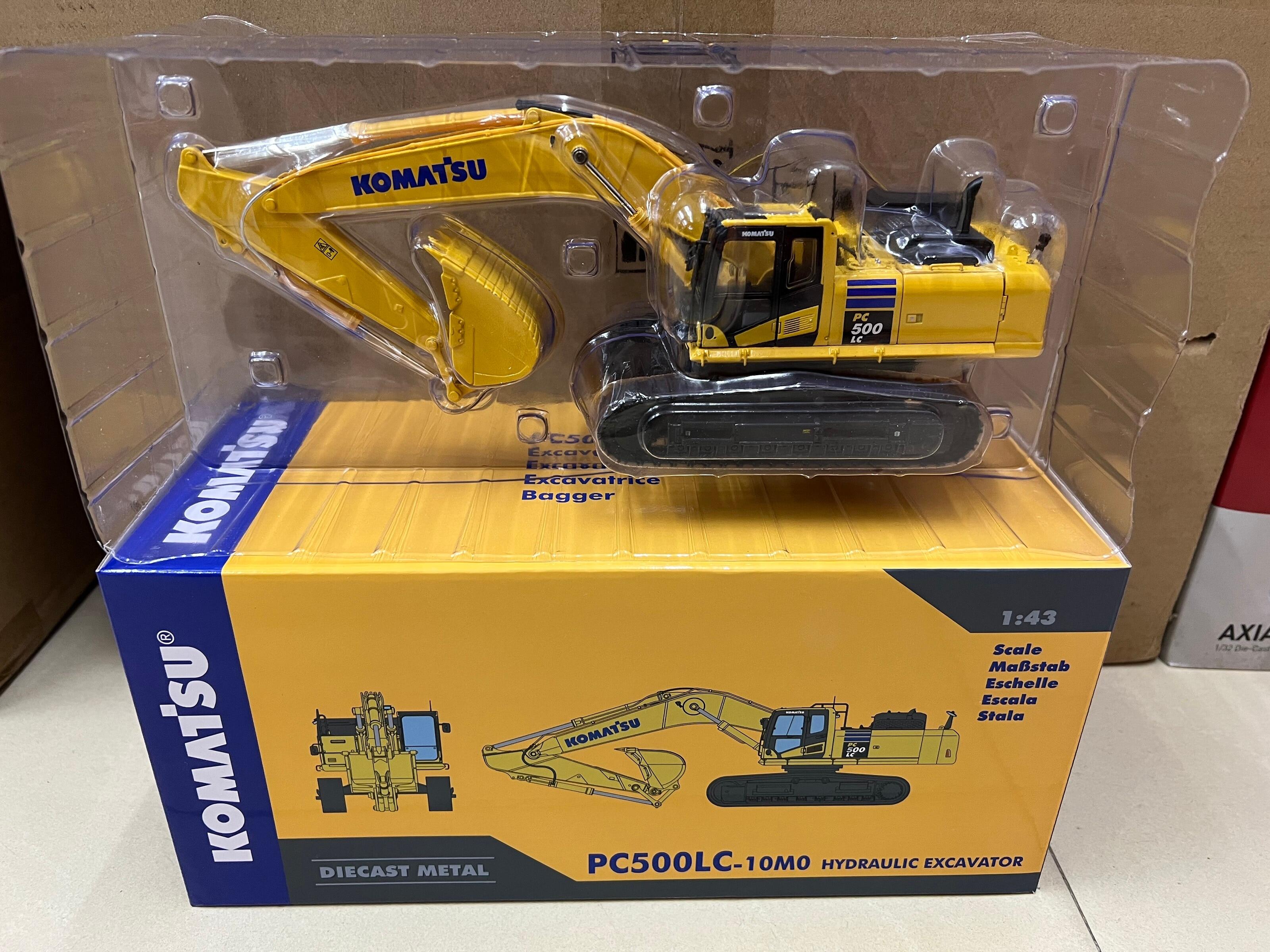 コマツ 終えれ 1/43 KOMATSU PC500LC-10MO カスタム J06-2-019