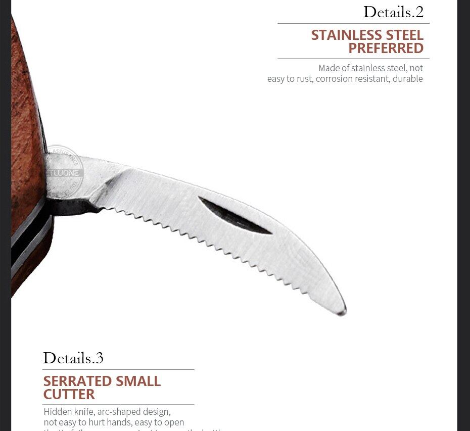 Professional Waiter Corkscrew With Wood Handle And Storage Bag_voghion.com