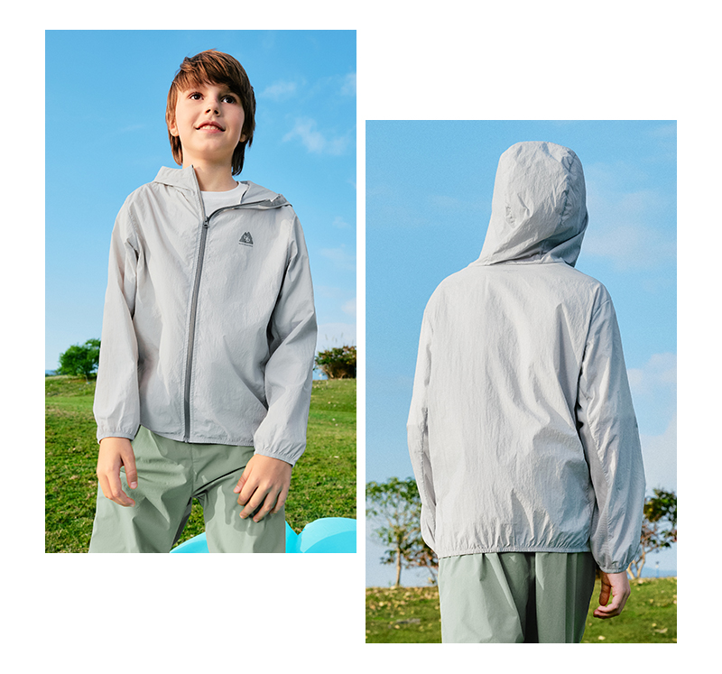 balabala Children Clothing Boy Girl 2025 Summer Thin Coolskin Cool Coat · v2