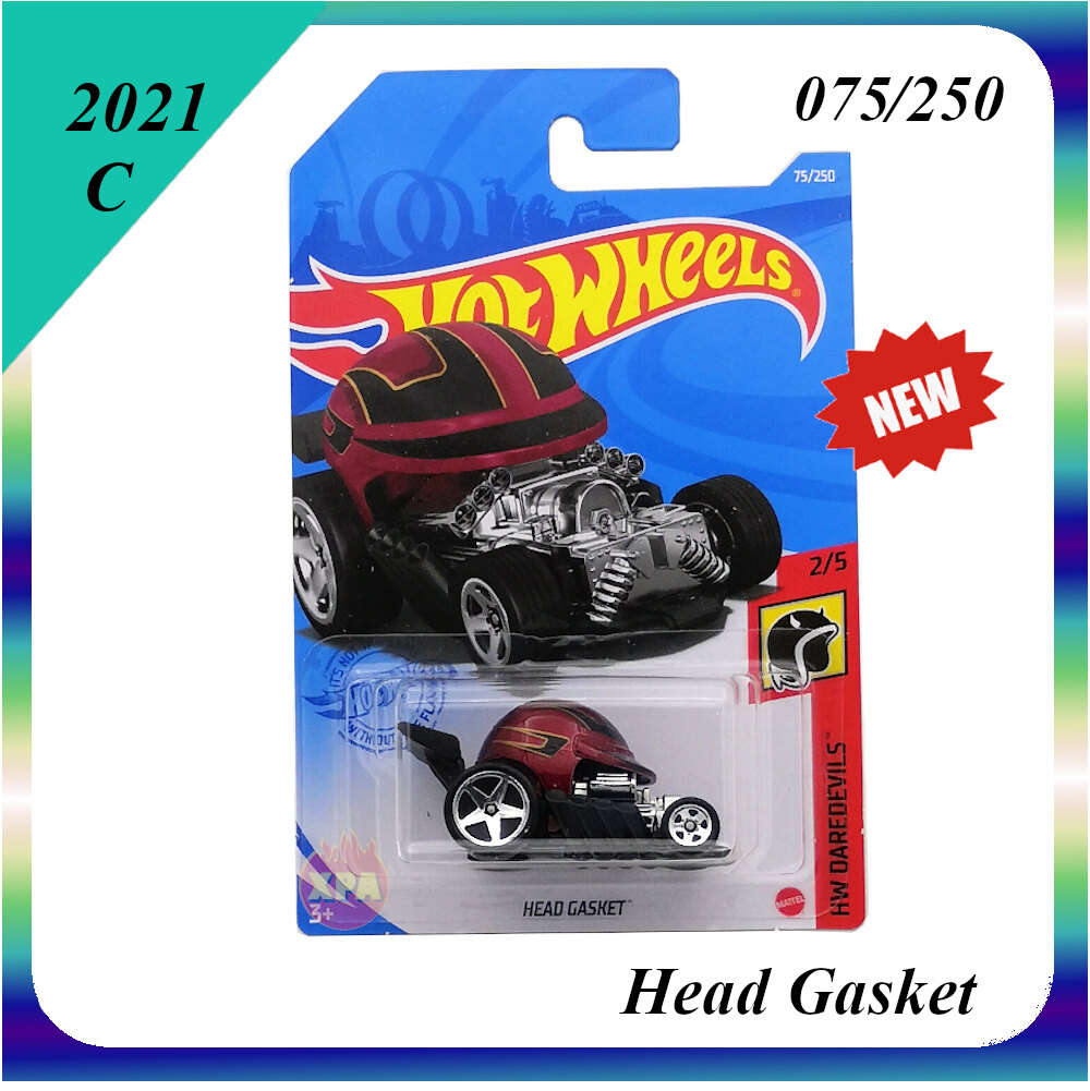 Hot Wheels Head Gasket (Maroon) 2021 HW Daredevils Series 1/64