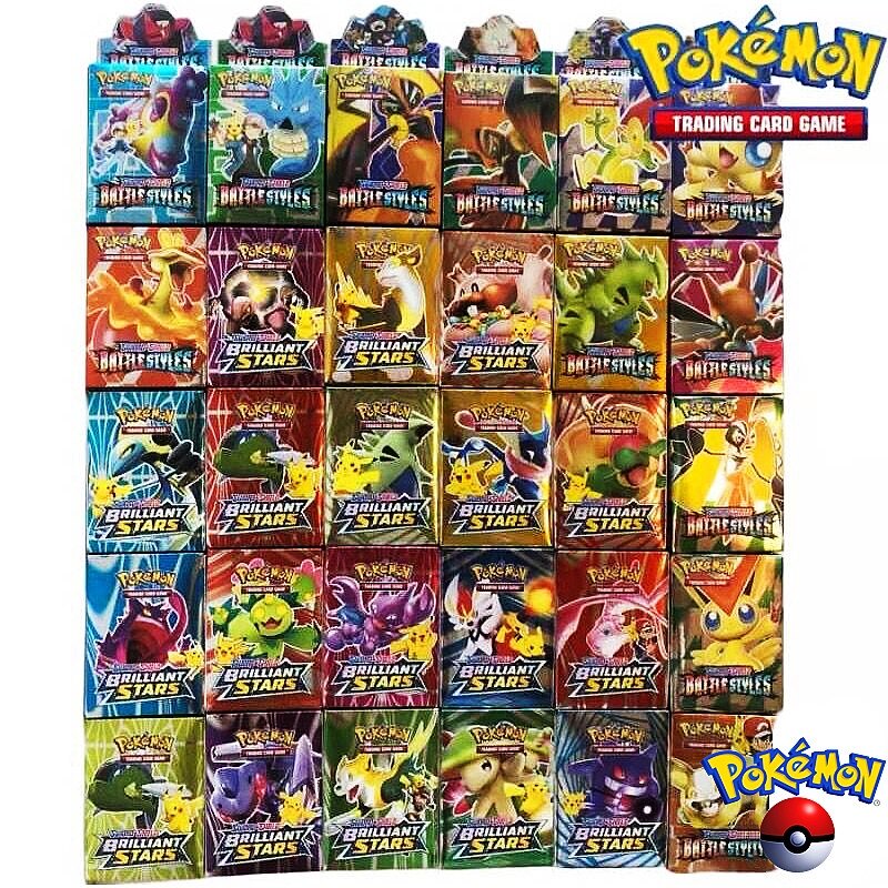 Pokemon Tcg Brilliant Star Booster Box - Kids Pokemon Game Cards & Sword &  Shield Collection | Lazada Malaysia
